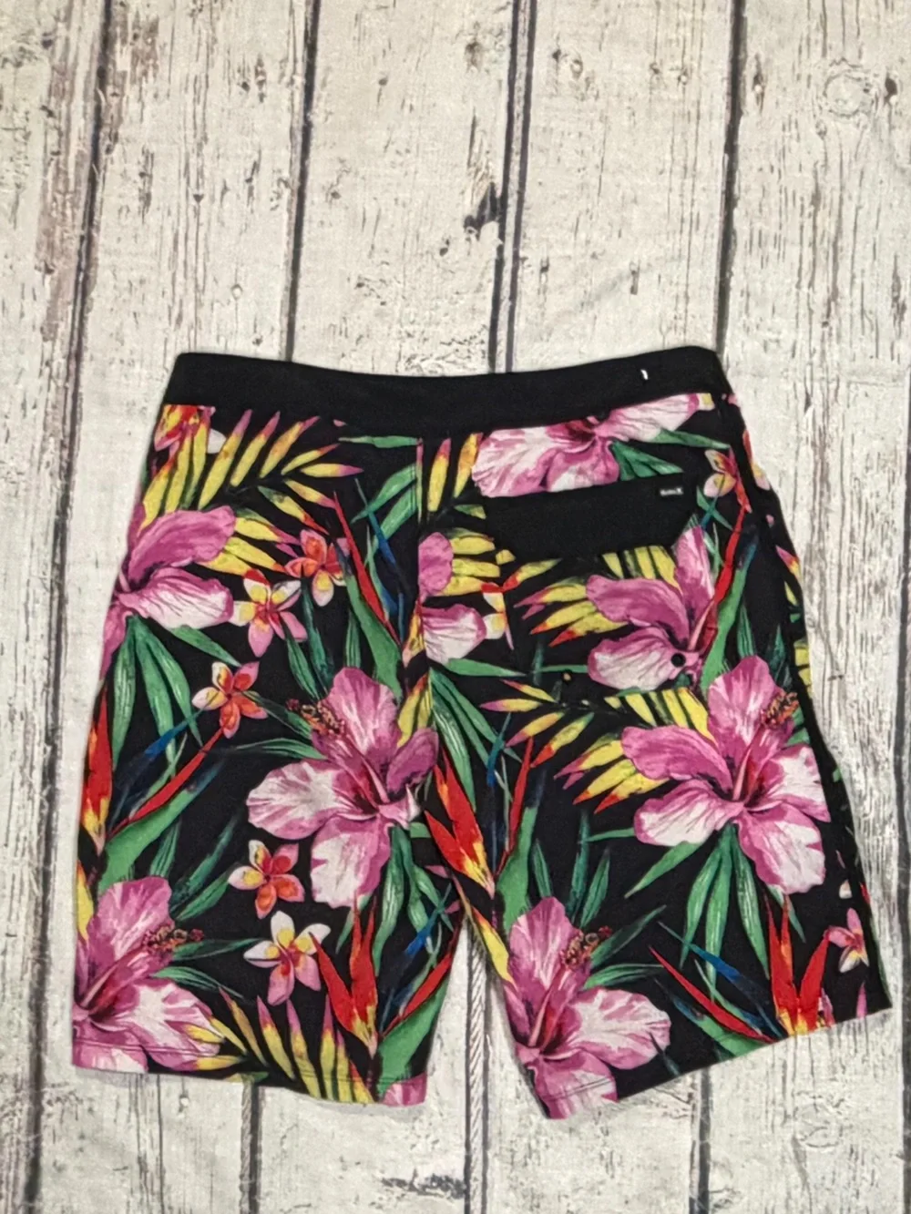 Hurley Tropical Plants Board Shorts Swim Trunks Swimsuit Surfing Men's